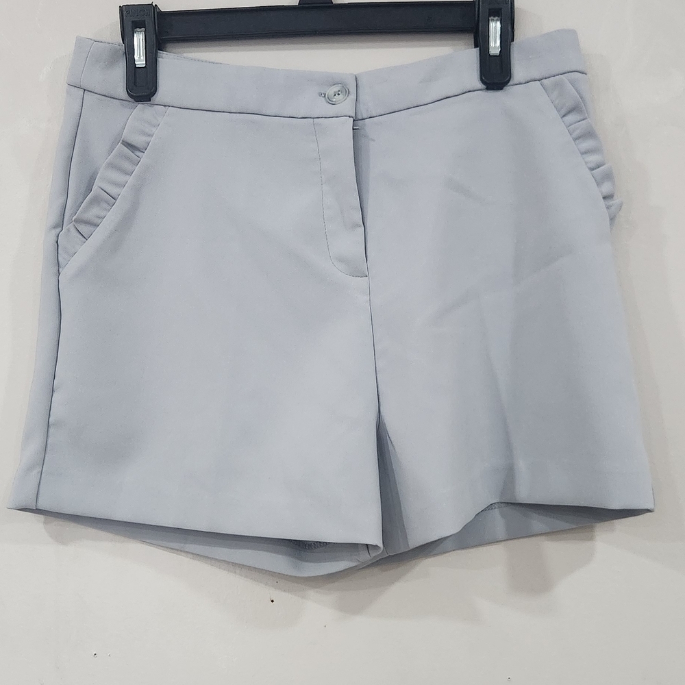 Have Women's High Waist Shorts in Light Gray
